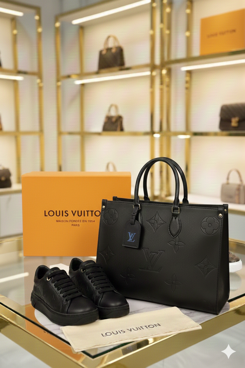 LVS - Onthego and Shoes Bag