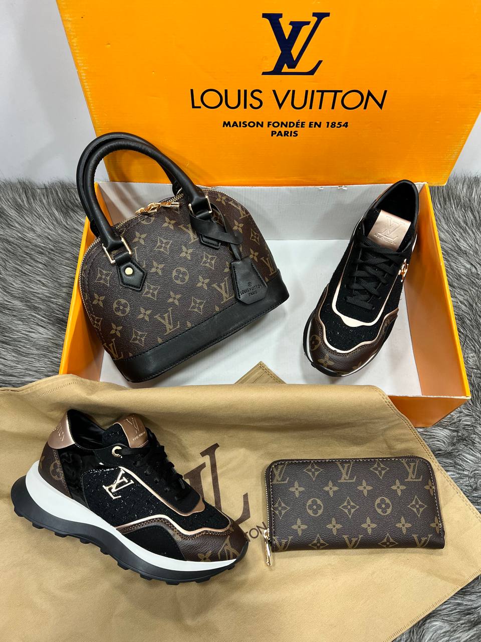 L - Bag , Shoes and Wallet Set (v2)