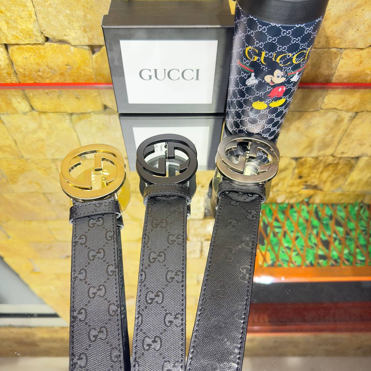 GG - Leather Belt