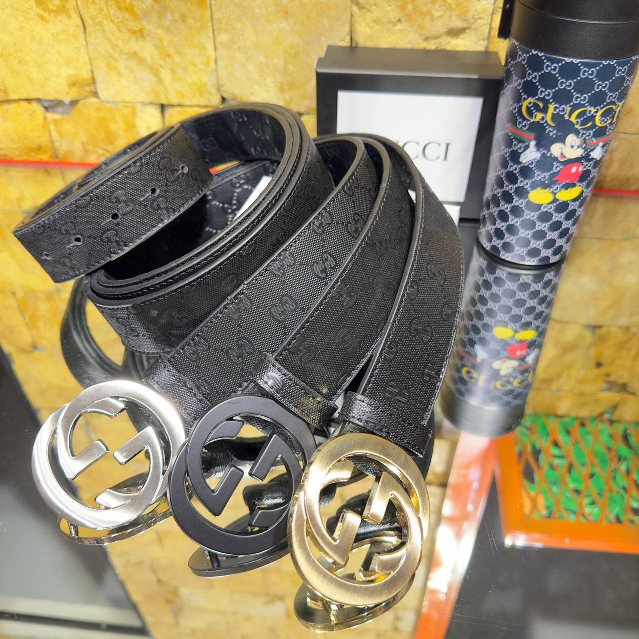 GG - Leather Belt