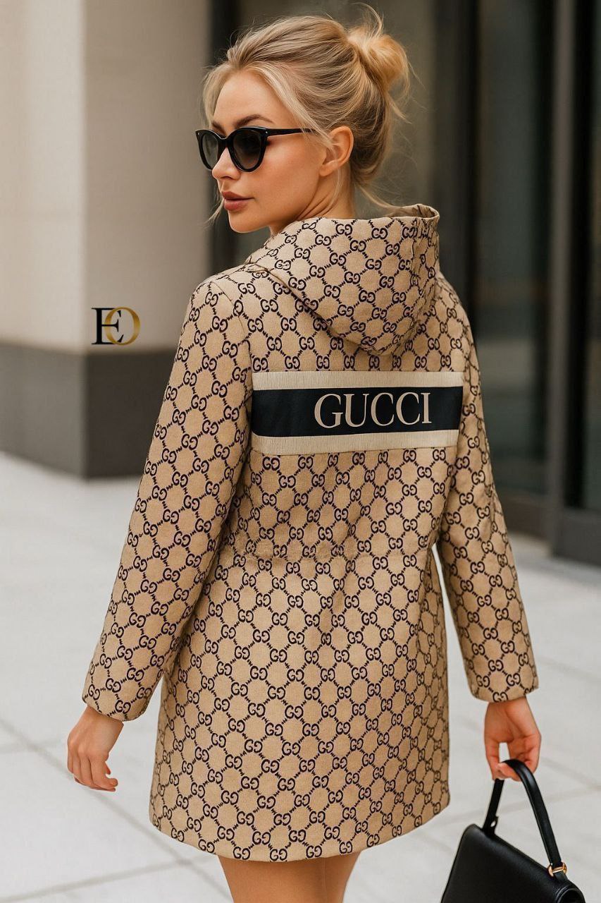 GG -  Hooded Trench Coat