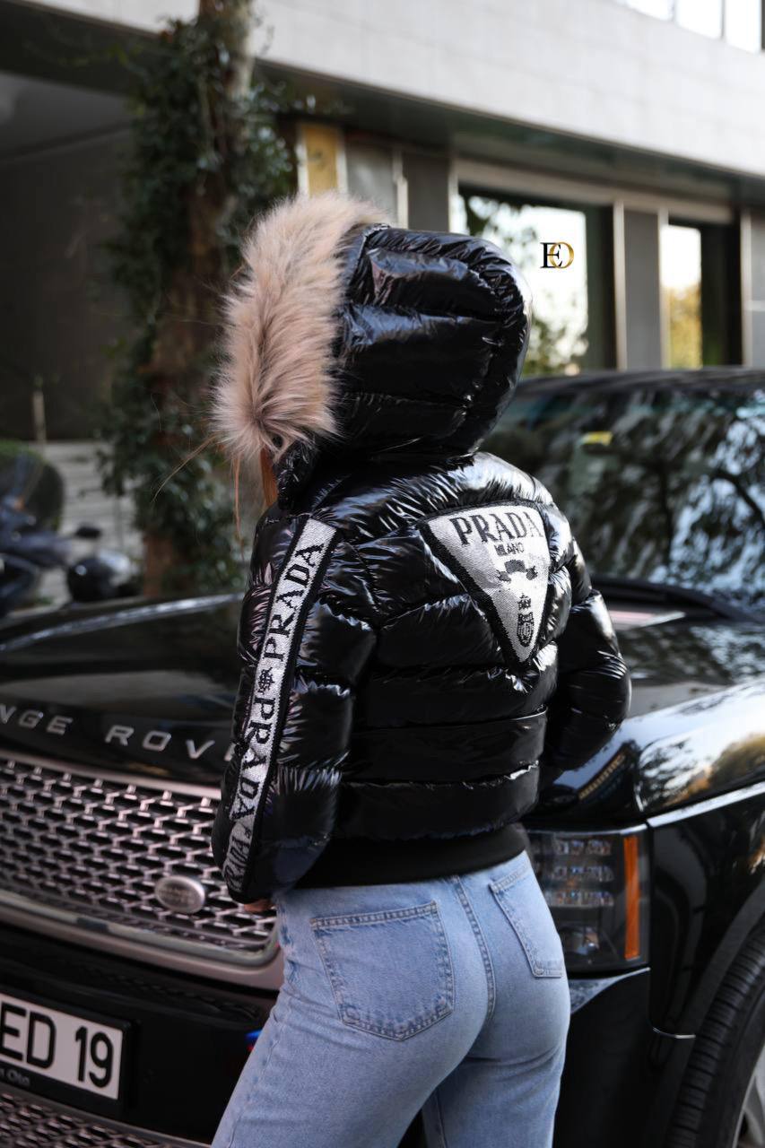 PRD - Quilted Stone-Studded Jacket