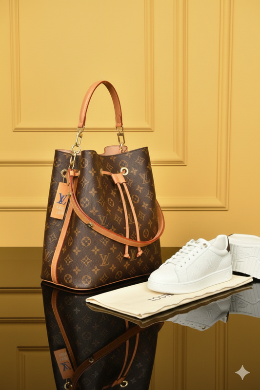 LVS Bag and Sneakers