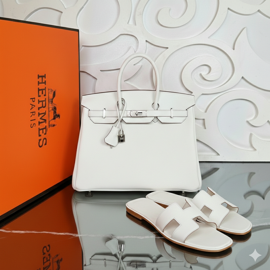 Birkin 35 Bag and Slipper Set