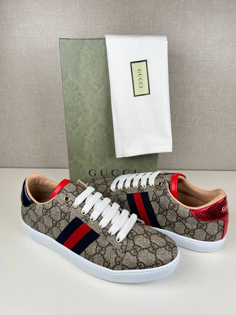 GG - Ace Supreme Sneaker - Real Leather