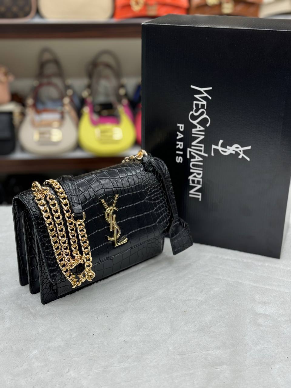 YSI -  Sunset Bag (Leather-Silver)