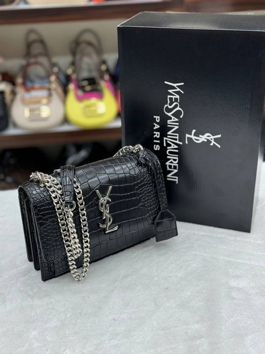 YSI -  Sunset Bag (Leather-Silver)