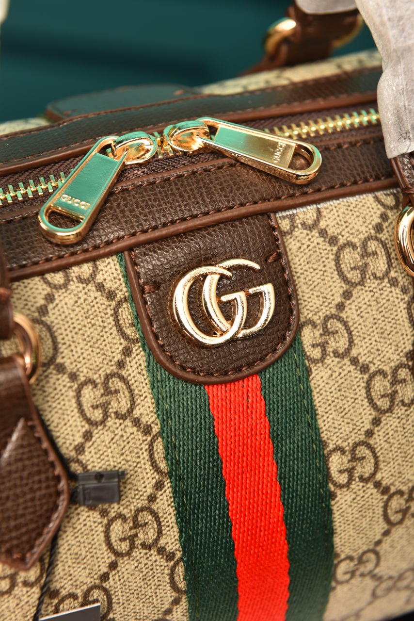 GG - Ophidia Medium Boston Bag