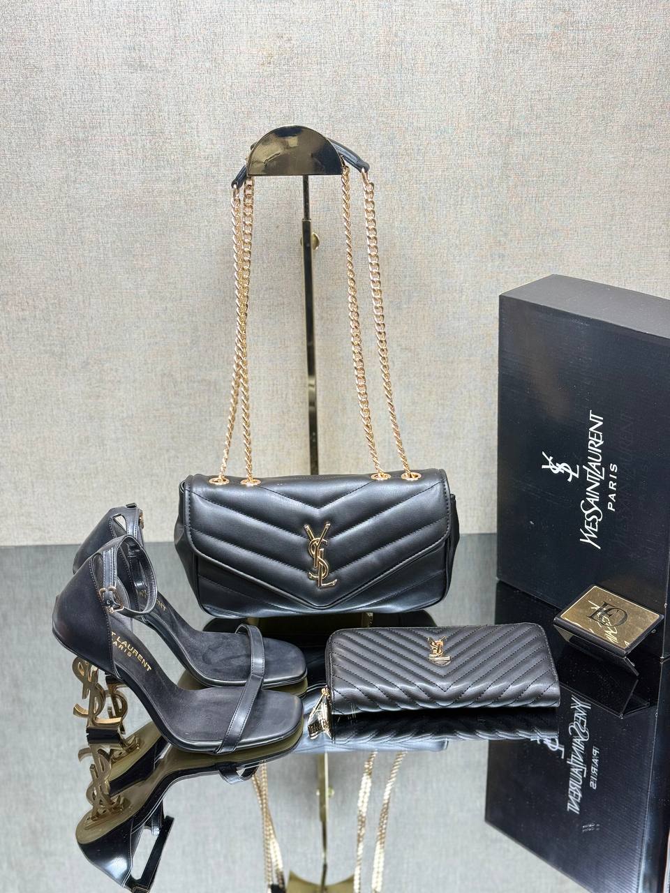 YSI Bag and Shoes and Wallet